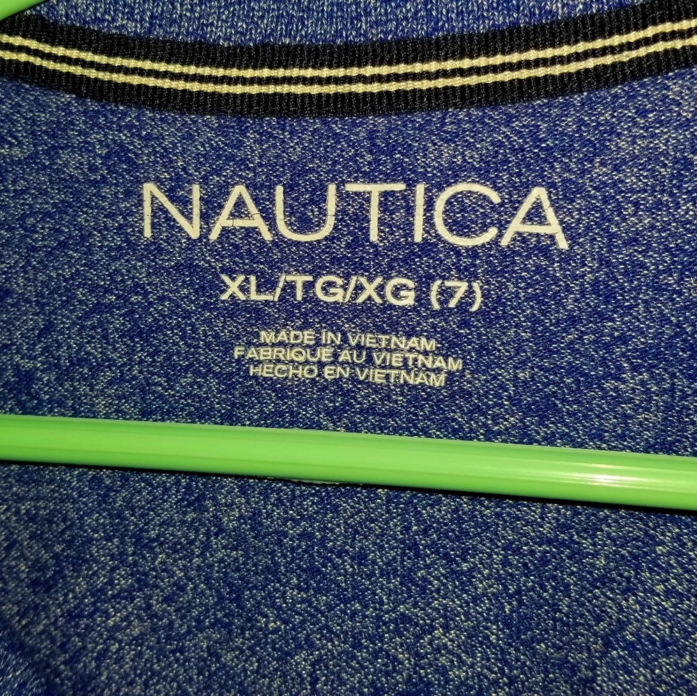 Boys Nautica short sleeve polo shirt